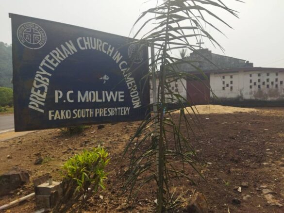 Landmark Presbyterian Church in Moliwe, distinguishing it from Bonadikombo