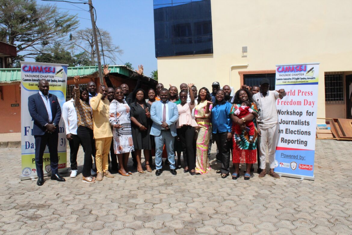 Anglophone Journalists In Yaounde At The Training
