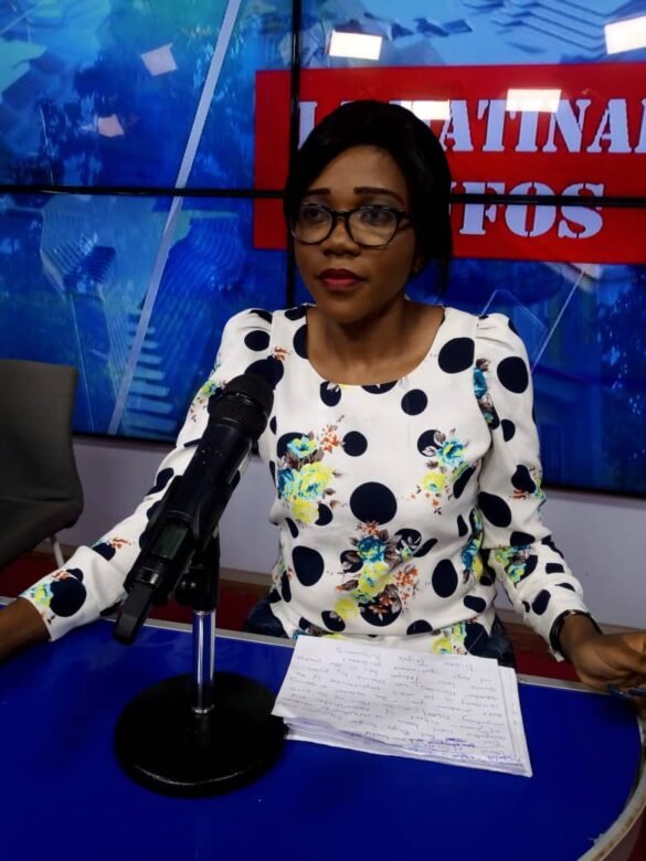 Meriline Ngwa On Set