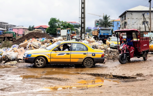 Buea roads in terrible shape