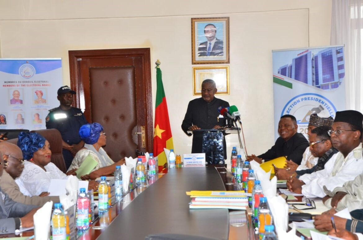 Delegation of elecam on a board meeting