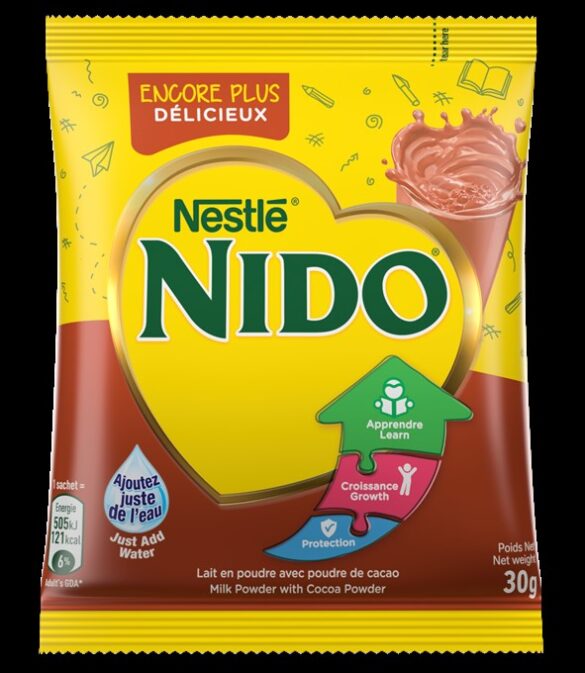 Nestlé nido® with cocoa powder is safe for consumption