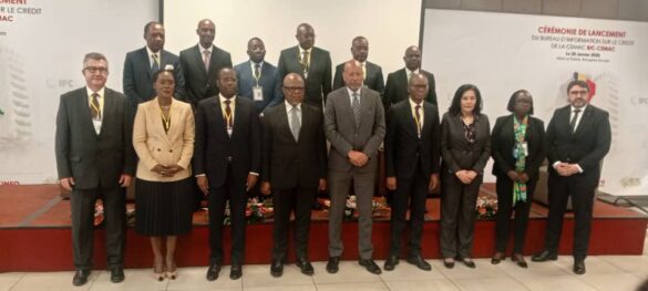 CEMAC officials and stakeholders pose for a family photo