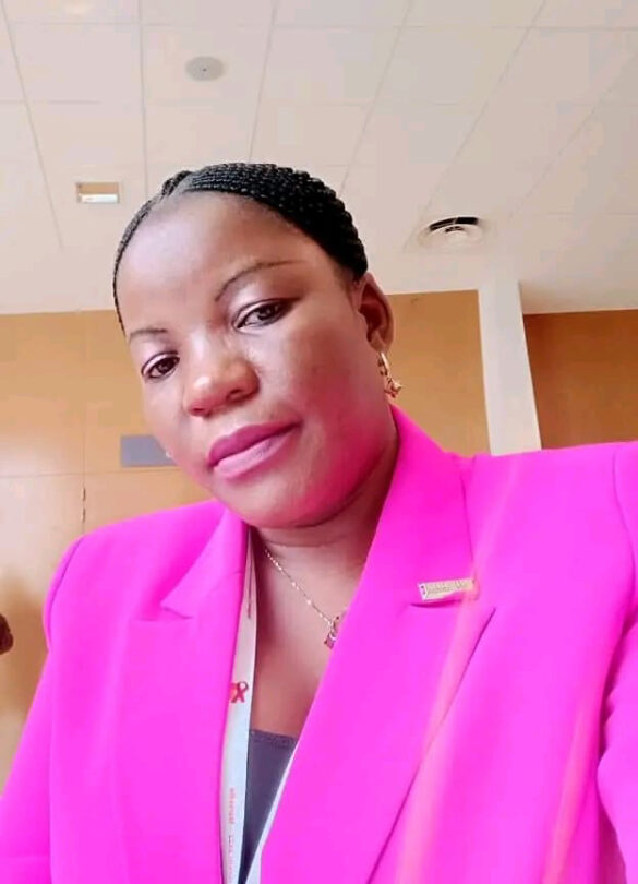 Chief of Service for Fight against HIV/AIDS in the Ministry of Public Health, Dr Ketchaji Alice