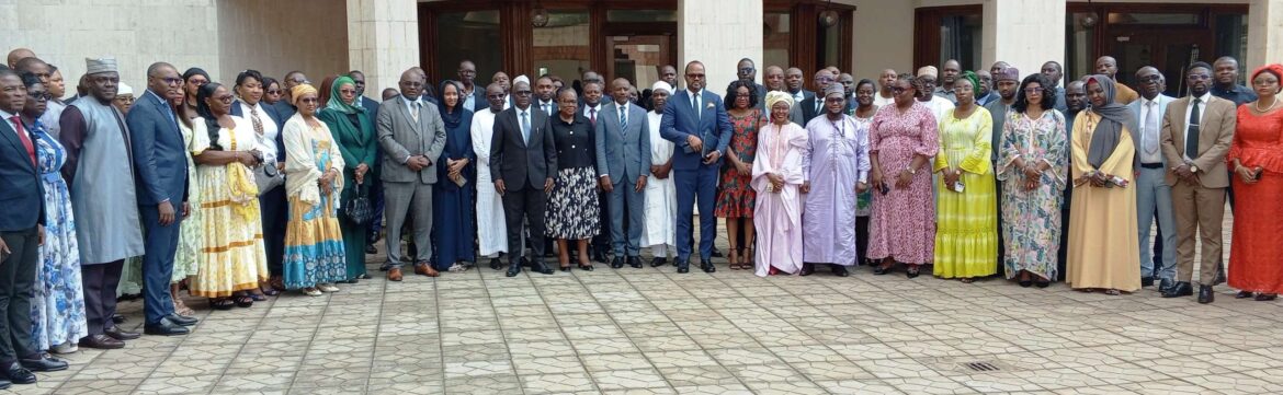Stakeholders at launching ceremony of outreach campaign on Islamic Finance