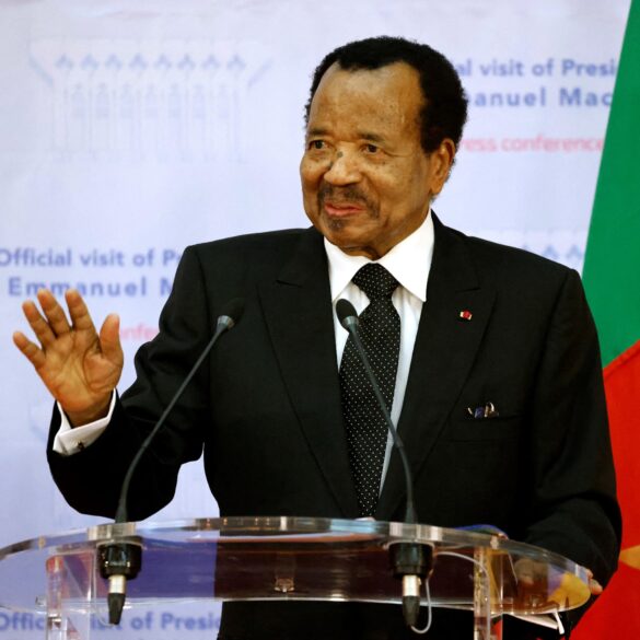 Cameroon’s President, Paul Biya. Photo Credits: DW