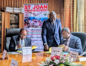 UB Vice Chancellor and ST JOAN President ratify mentorship agreement 