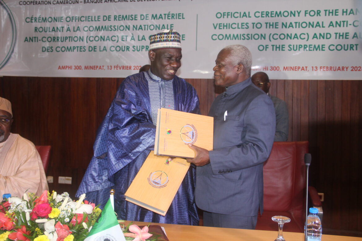 Minister Ousmane Mey and Rev. Dr. Dieudonné Massi