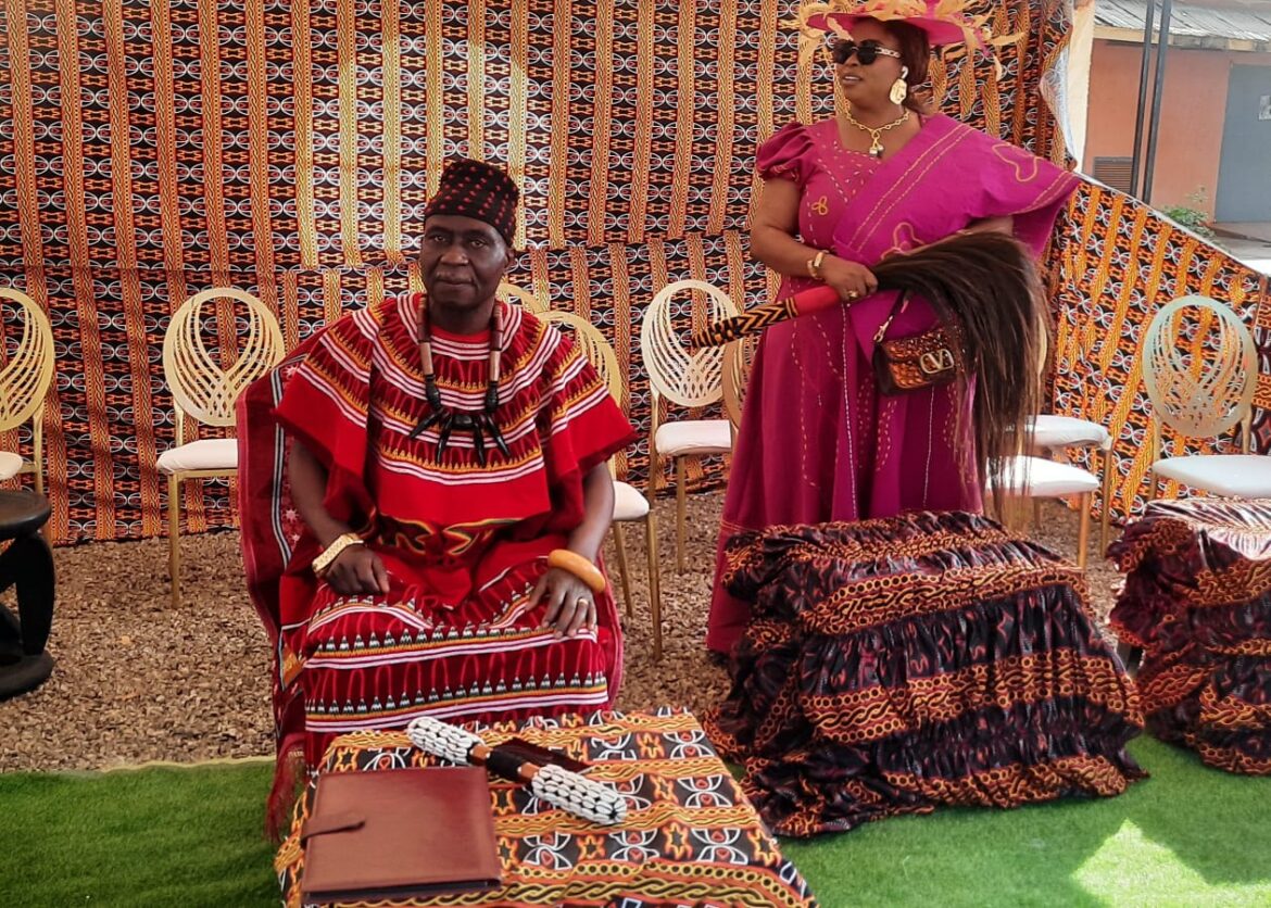 Fon Mbafor Christopher III beckoning investors to invest in Ashong