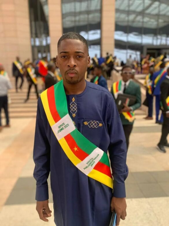 Youth MP for Yaoundé 2, Hon. Jean Daniel Obama