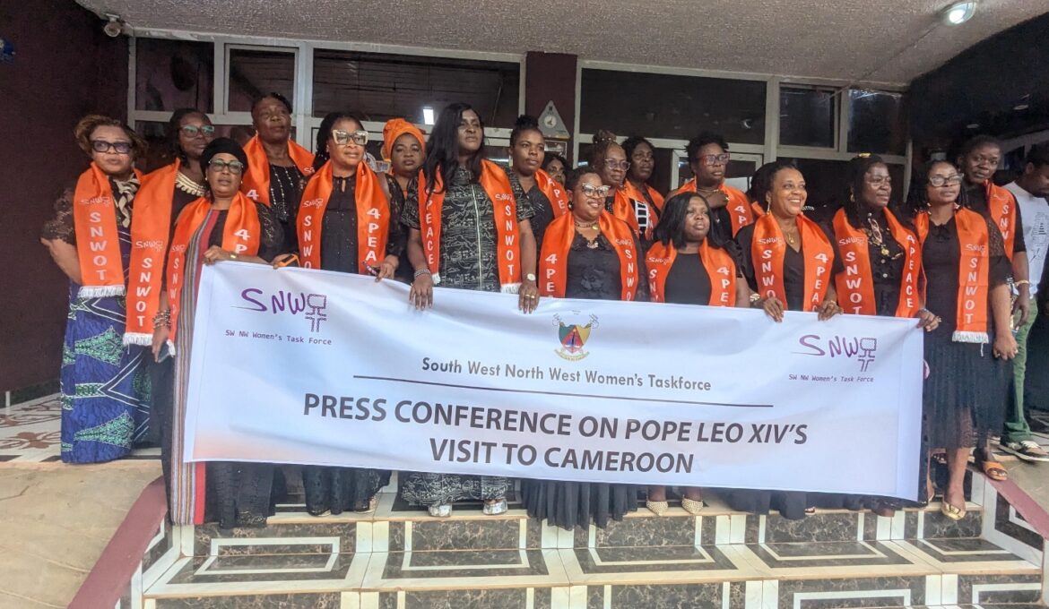 South West, North West Women’s task force in a family photo after press conference.