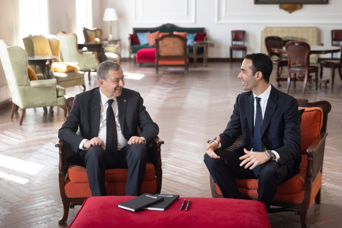 Professor francesco profumo rector of opit (left) and riccardo ocleppo founder of opit (right)