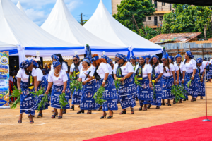 Cross section of women during the conference